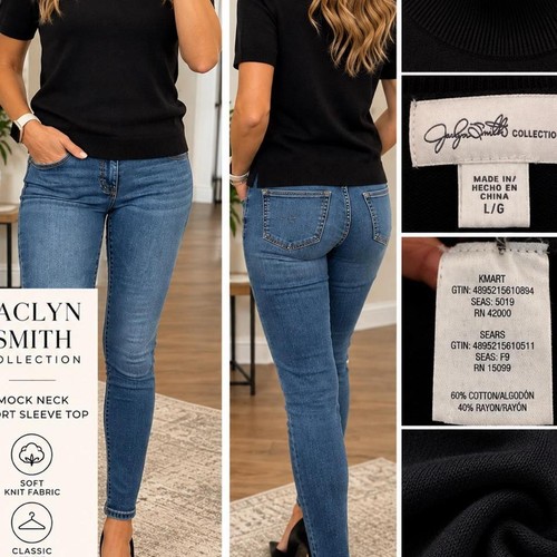Jaclyn smith collection black - smith,
