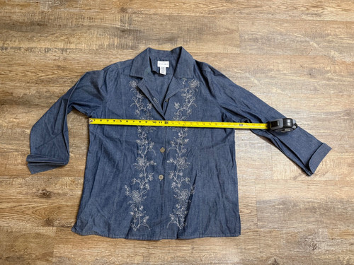 Jaclyn smith denim shacket - smith,